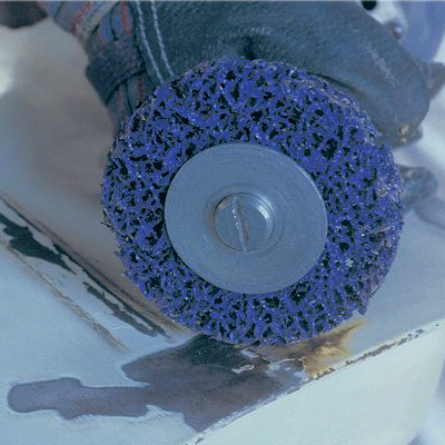Фото товара "07934 Круг Scotch-Brite XT-DC S XCS фиолетовый 150мм х 13мм - 20 шт/кор"