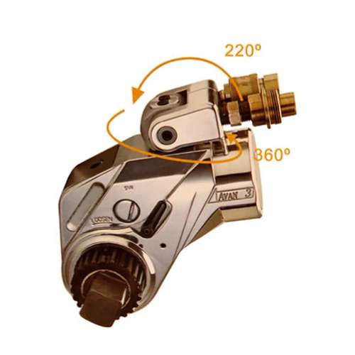 Фото товара "AVAN80 Гидравлический торцевой гайковерт 3-1/2", 115136Нм, 700 бар, 127,5 кг"