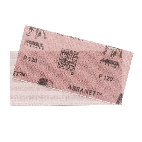 Фото товара "ABRANET Шлифовальный лист 70х198 мм, сетчатая основа из полиамида, Р120"