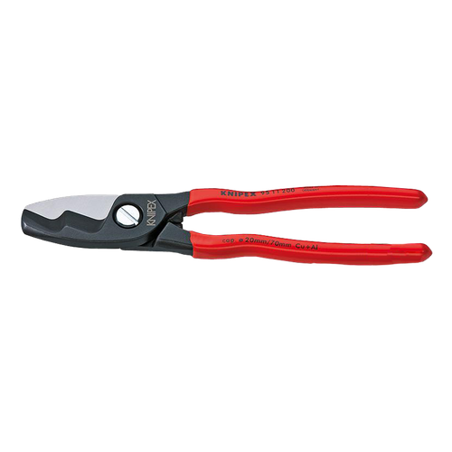 Фото товара "KN-9511200 Ножницы для резки кабелей, с двойными режущими кромками 200 мм"
